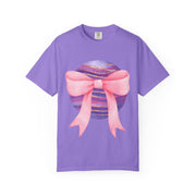 Pink/Purple Planet Wrapped In A Bow Unisex T-Shirt