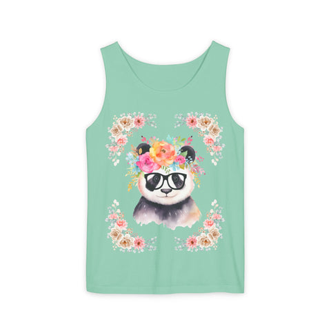 Geeky Goddess Panda Unisex Tank Top