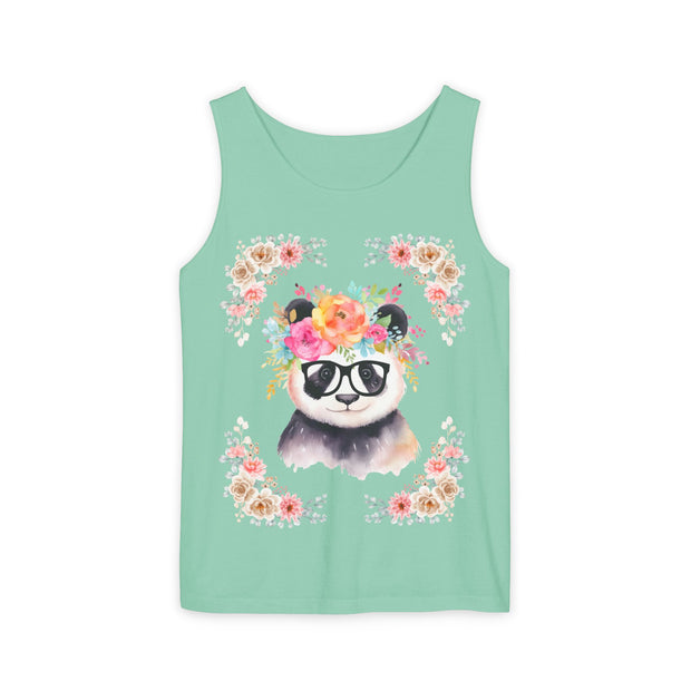 Geeky Goddess Panda Unisex Tank Top