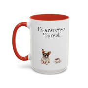 'Espawresso Yourself' French Bulldog Accent Coffee Mug
