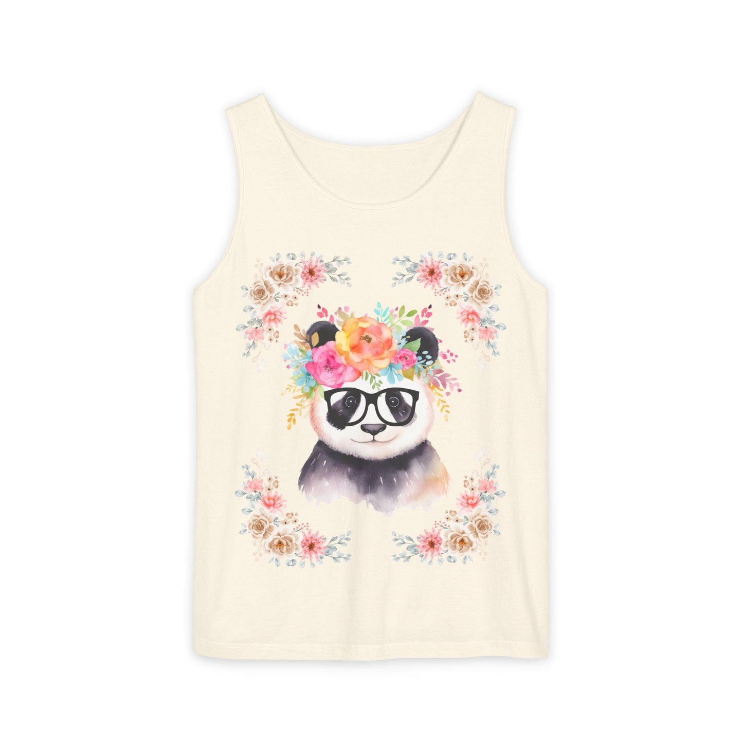 Geeky Goddess Panda Unisex Tank Top