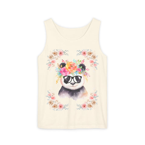 Geeky Goddess Panda Unisex Tank Top