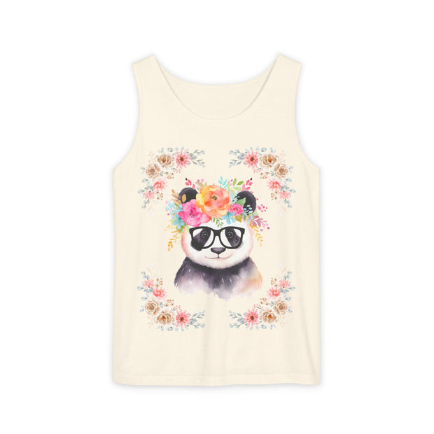 Geeky Goddess Panda Unisex Tank Top