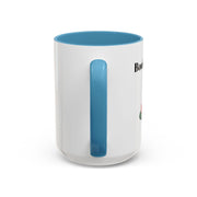 'Books, Coffee, Repeat' Accent Coffee Mug