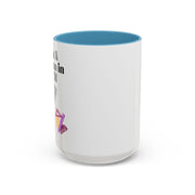 'I Am A Woman In STEM' Accent Coffee Mug
