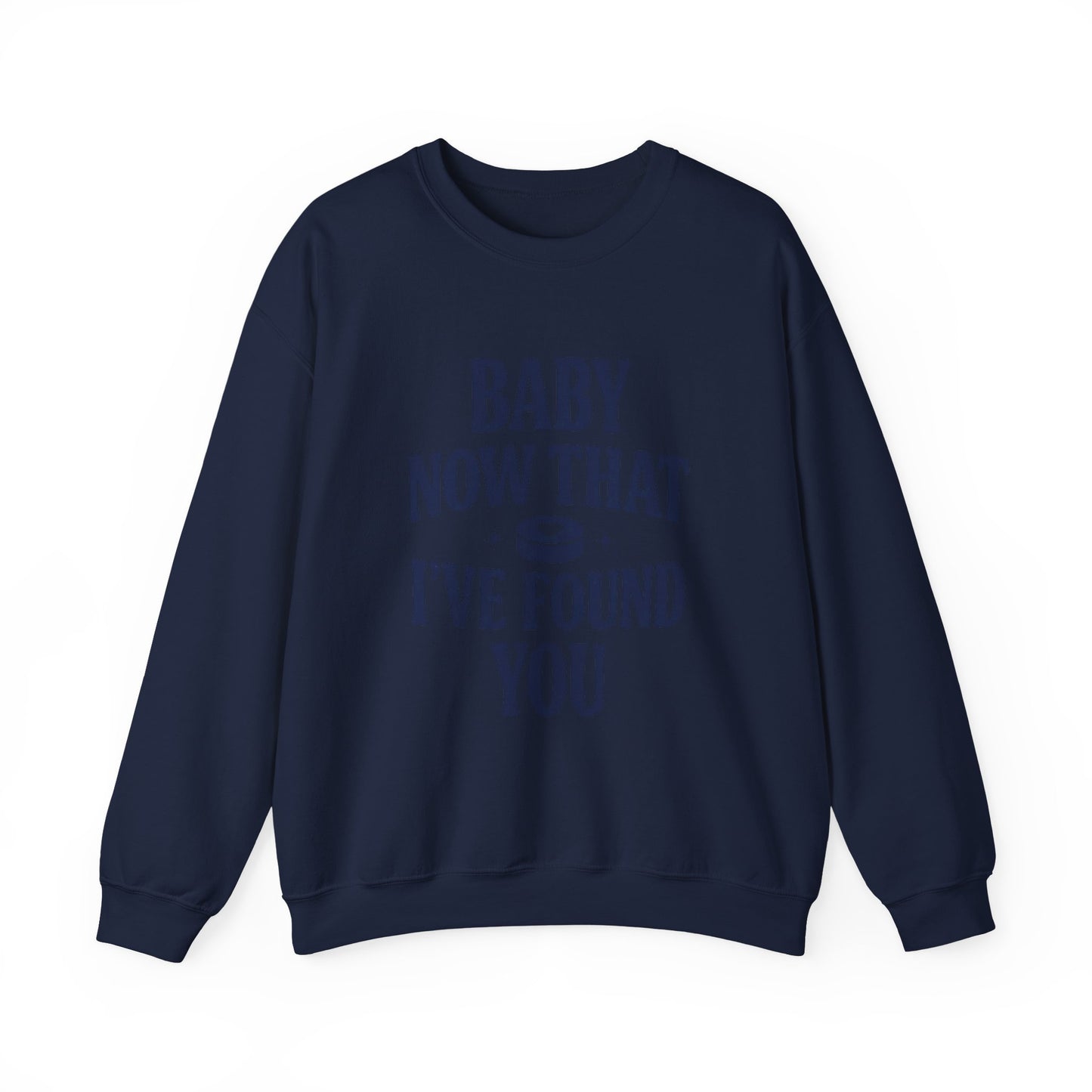 Baby Now That I've Found You Hockey Romance Sweatshirt, Hockey Romance Reader Crewneck, Booktok Sports Romance Gift