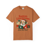 'Santa Livestream: Join the Fun! ' T-Shirt