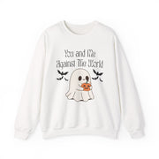'You and Me Against The World' Unisex Crewneck Sweatshirt