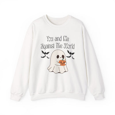 'You and Me Against The World' Unisex Crewneck Sweatshirt