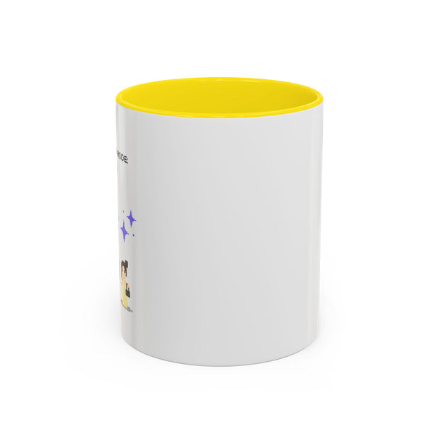 'Main Character Mode: Activated' Accent Coffee Mug