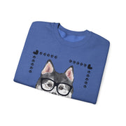 Geeky Good Siberian Husky Unisex Crewneck Sweatshirt