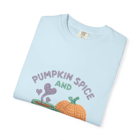 Pumpkin Spice Unisex T-shirt, Cozy Fall Apparel, Perfect for Autumn Festivals, Casual Everyday Wear, Halloween and Thanksgiving