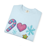 Festive Gamer T-Shirt, Christmas Tee, Gamer Shirt, Holiday Apparel, Unisex Christmas Gift, Cute Gaming T-Shirt