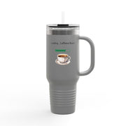 'Loading...Caffeine Boost' Insulated Travel Mug, 40oz