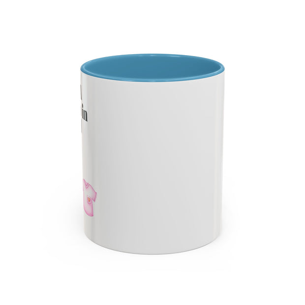 'I Am A Woman In STEM' Nurse Accent Coffee Mug