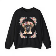 Geeky Goddess English Mastiff Unisex Crewneck Sweatshirt