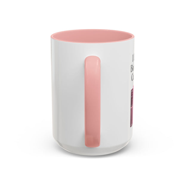 'I Like Big Books and I Cannot Lie' Accent Coffee Mug