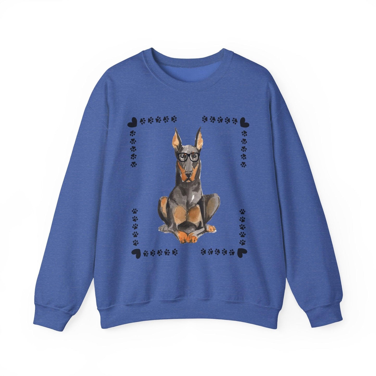 Geeky Good Doberman Unisex Crewneck Sweatshirt