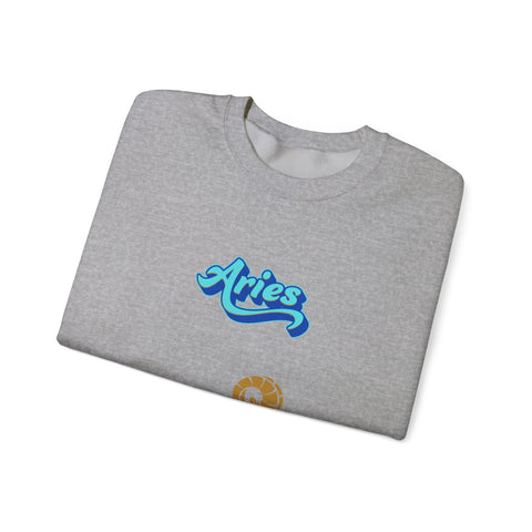 'Aries' Zodiac Unisex Crewneck Sweatshirt
