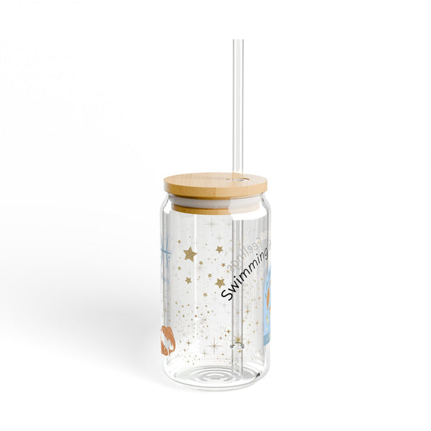 Pisces 'Swimming In My Feelings' Sipper Glass