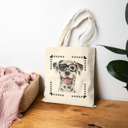 Geeky Good Dalmatian Cotton Canvas Tote Bag