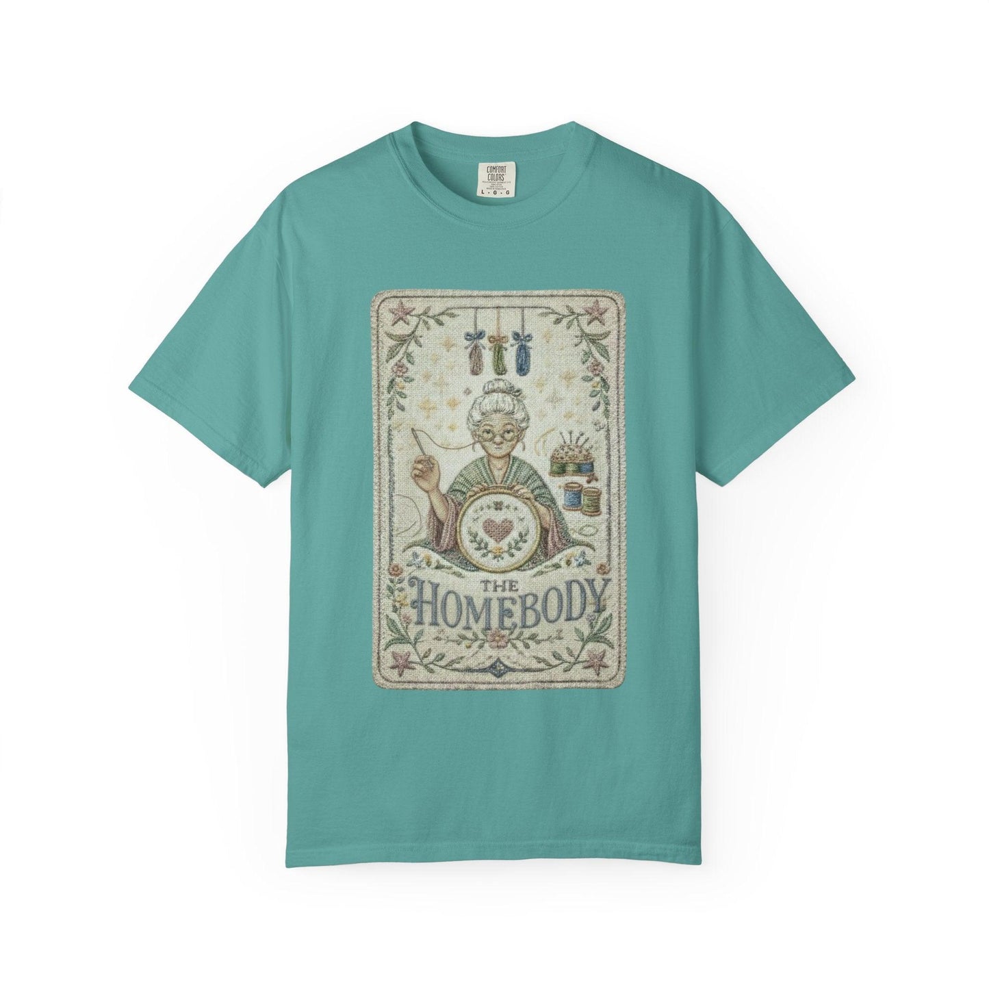 The Homebody Illustration T-shirt | Cozy Vintage Home Cooking Design