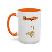 'Scorpio' Accent Coffee Mug