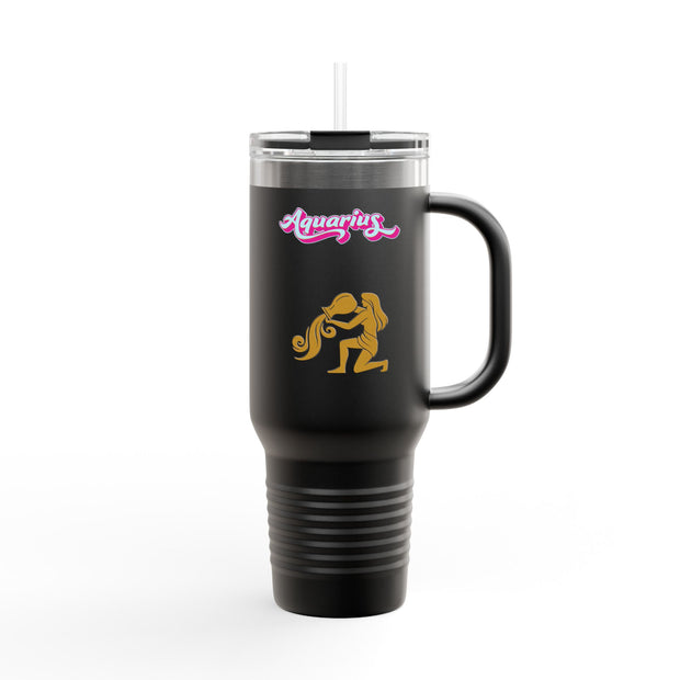 'Aquarius' Insulated Travel Mug, 40oz