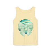 Green Planet Wrapped In Bow Unisex Tank Top