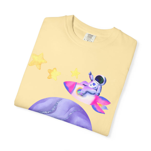 Astronaut Taking Off In Space Unisex T-Shirt