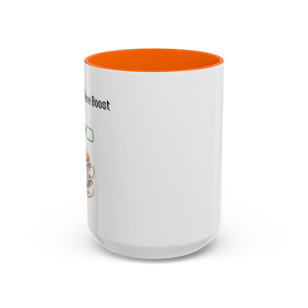 'Loading...Caffeine Boost' Accent Coffee Mug