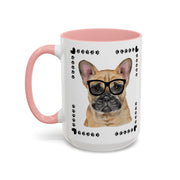 Geeky Good Pug Accent Coffee Mug