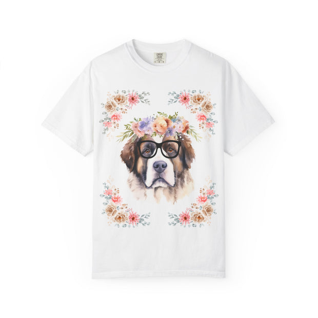 Geeky Goddess Saint Bernard Unisex T-Shirt