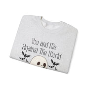 'You and Me Against The World' Unisex Crewneck Sweatshirt