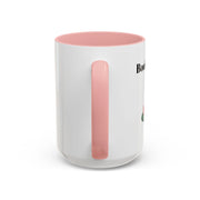 'Books, Coffee, Repeat' Accent Coffee Mug