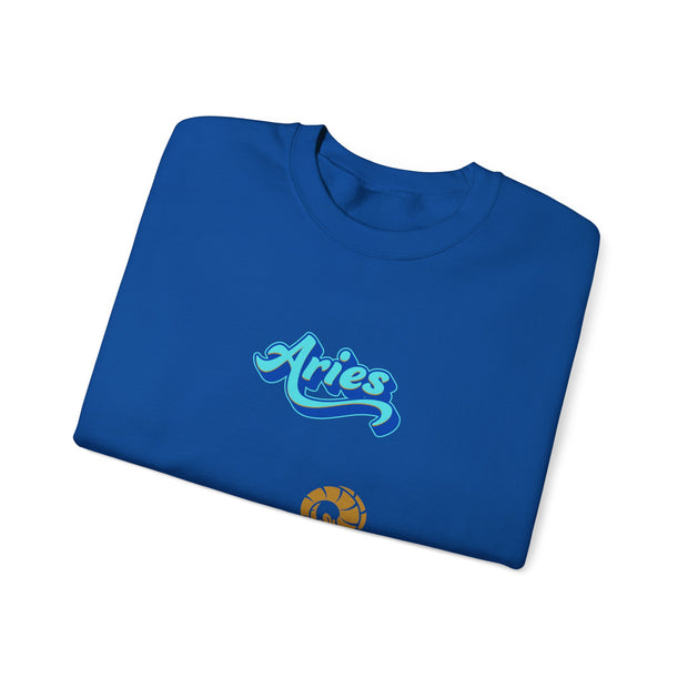 'Aries' Zodiac Unisex Crewneck Sweatshirt