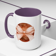 Mars Wrapped In A Bow Accent Coffee Mug