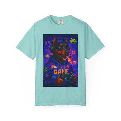 Game On Doberman Unisex T-Shirt