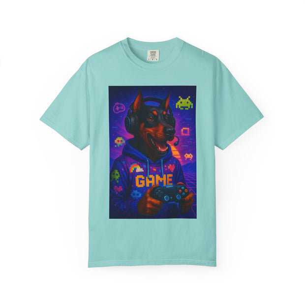 Game On Doberman Unisex T-Shirt