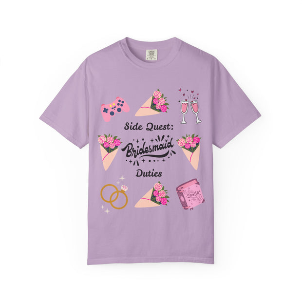 'Side Quest: Bridesmaid Duties' Unisex T-Shirt