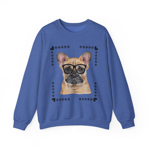 Geeky Good French Bulldog Unisex Sweatshirt