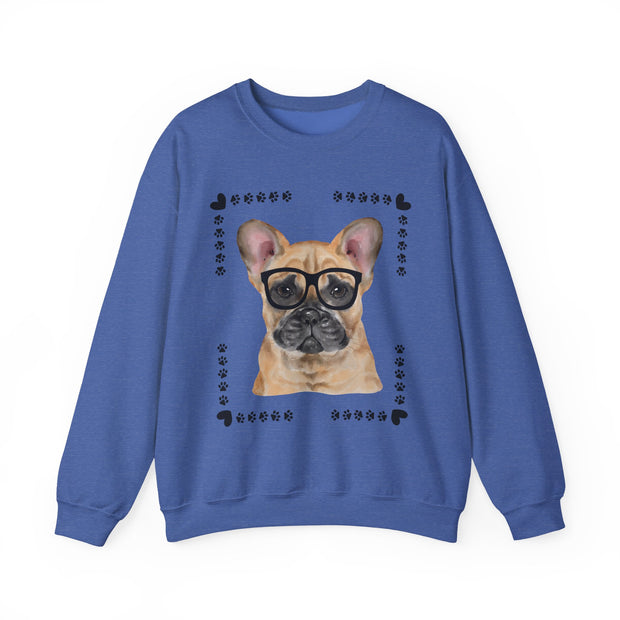 Geeky Good French Bulldog Unisex Sweatshirt