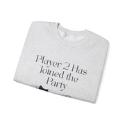 'Player 2 Has Joined The Party' 'Est. 2025' Unisex Crewneck Sweatshirt
