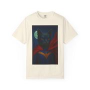 Superhero Dark Gray Cat Unisex T-shirt