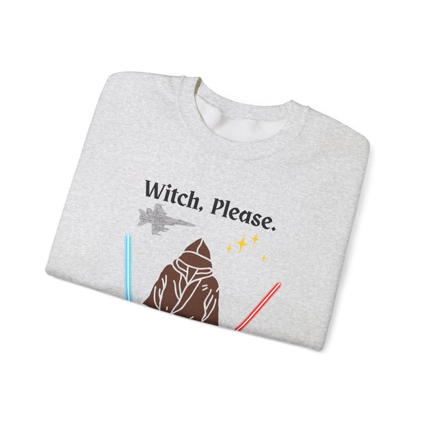 'Witch, Please. Too Much Magical To Handle.' Unisex Crewneck Sweatshirt