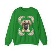 Geeky Goddess English Mastiff Unisex Crewneck Sweatshirt