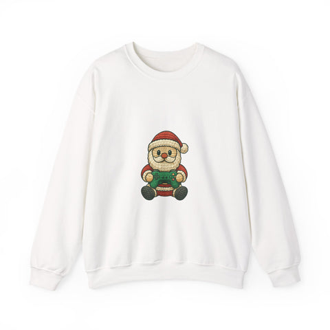 Cozy Santa Sweatshirt, Unisex Christmas Crewneck, Holiday Apparel, Festive Gift, Winter Wardrobe Staple