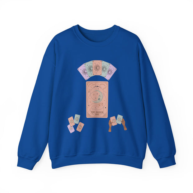 'The Hanged Man' Tarot Card Unisex Crewneck Sweatshirt
