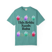 'The Bride Needs Boba' Unisex T-Shirt