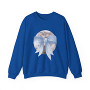 Moon Wrapped In A Bow Unisex Crewneck Sweatshirt